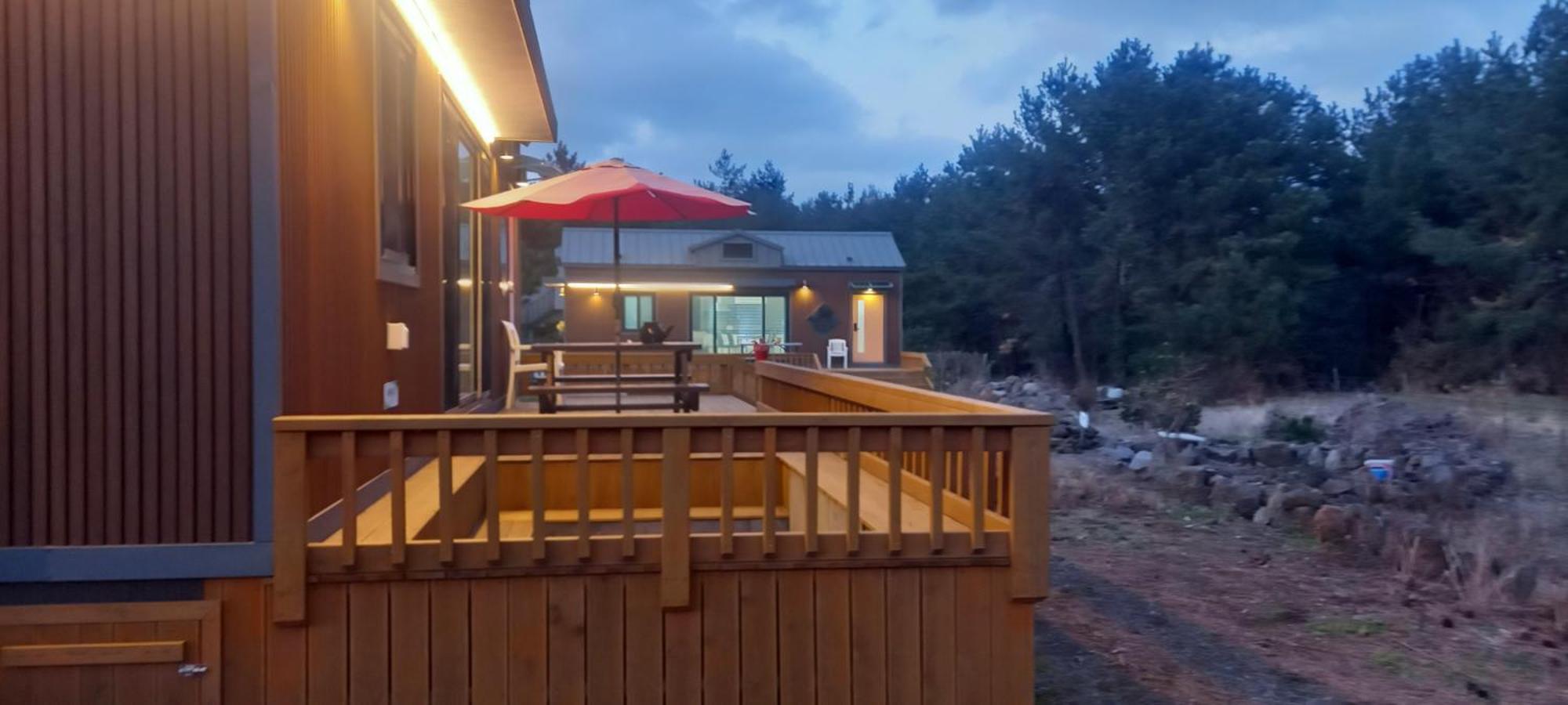 Hamdeok Pool Villa Pension Jeju Buitenkant foto